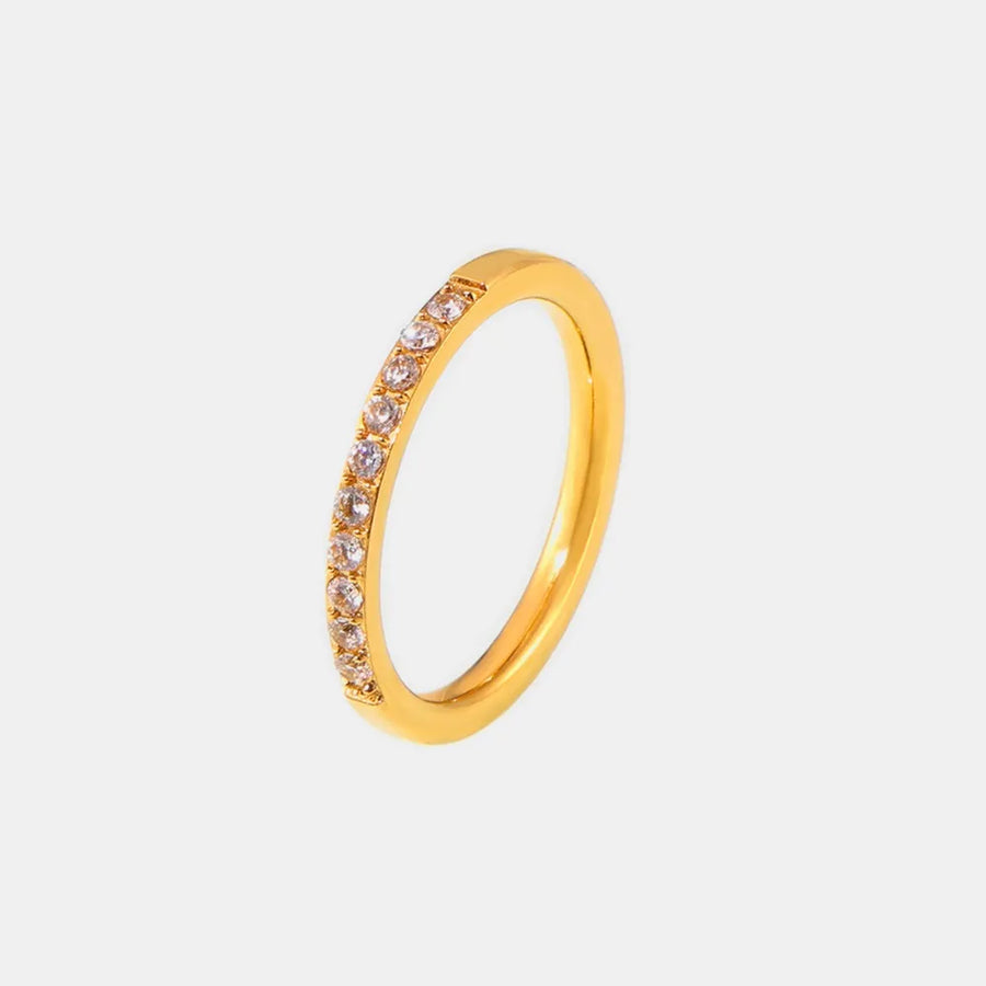 The Solenne Pavé Band Ring