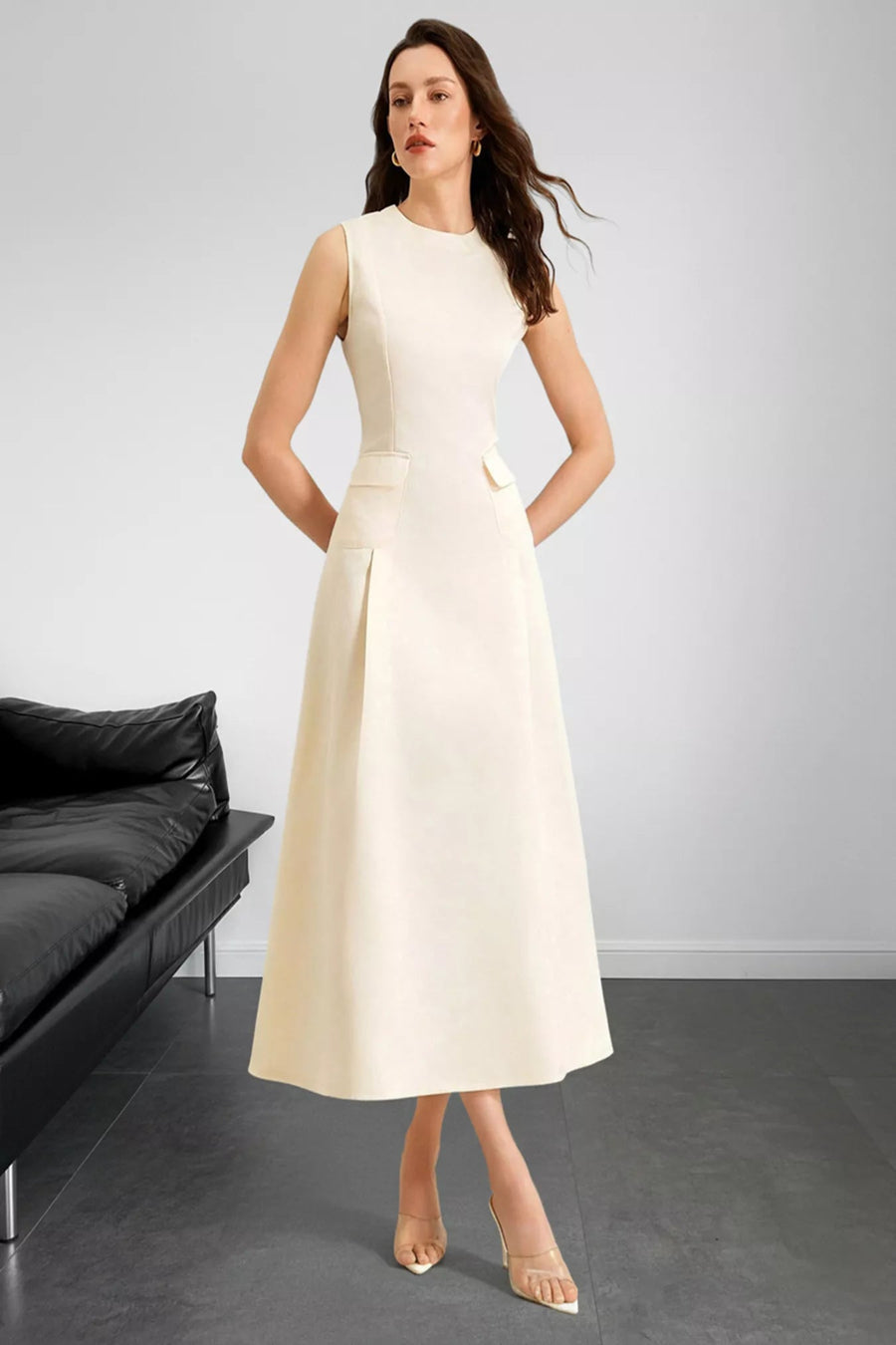 The Notting Hill Minimalist Pocket Dress