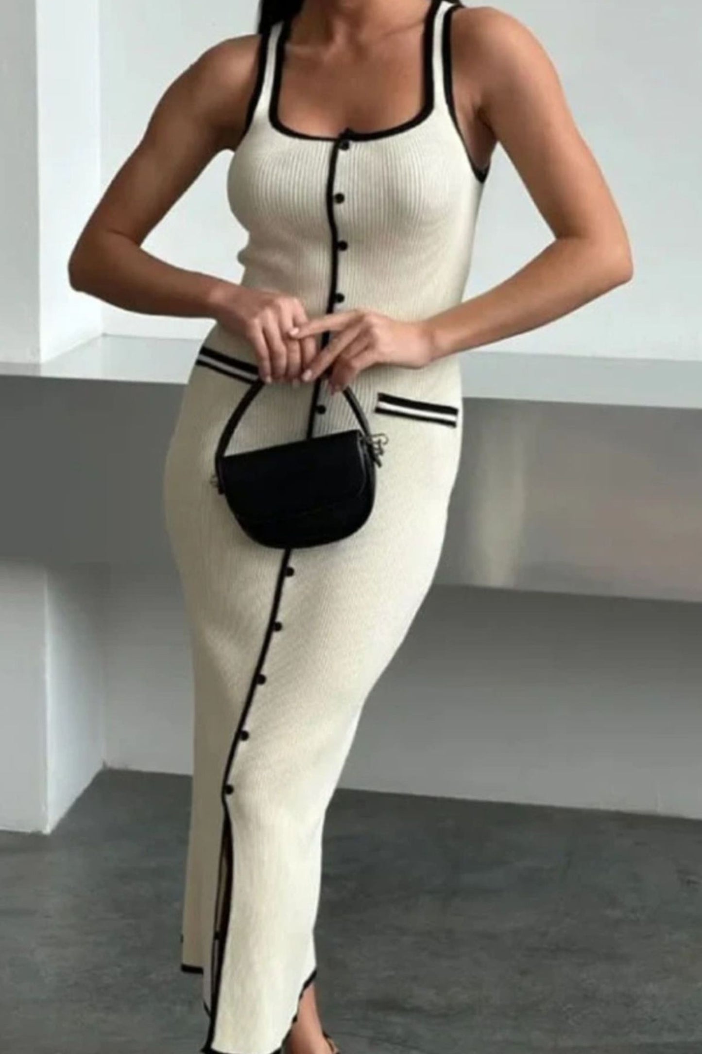 Monochromatic Aura Dress