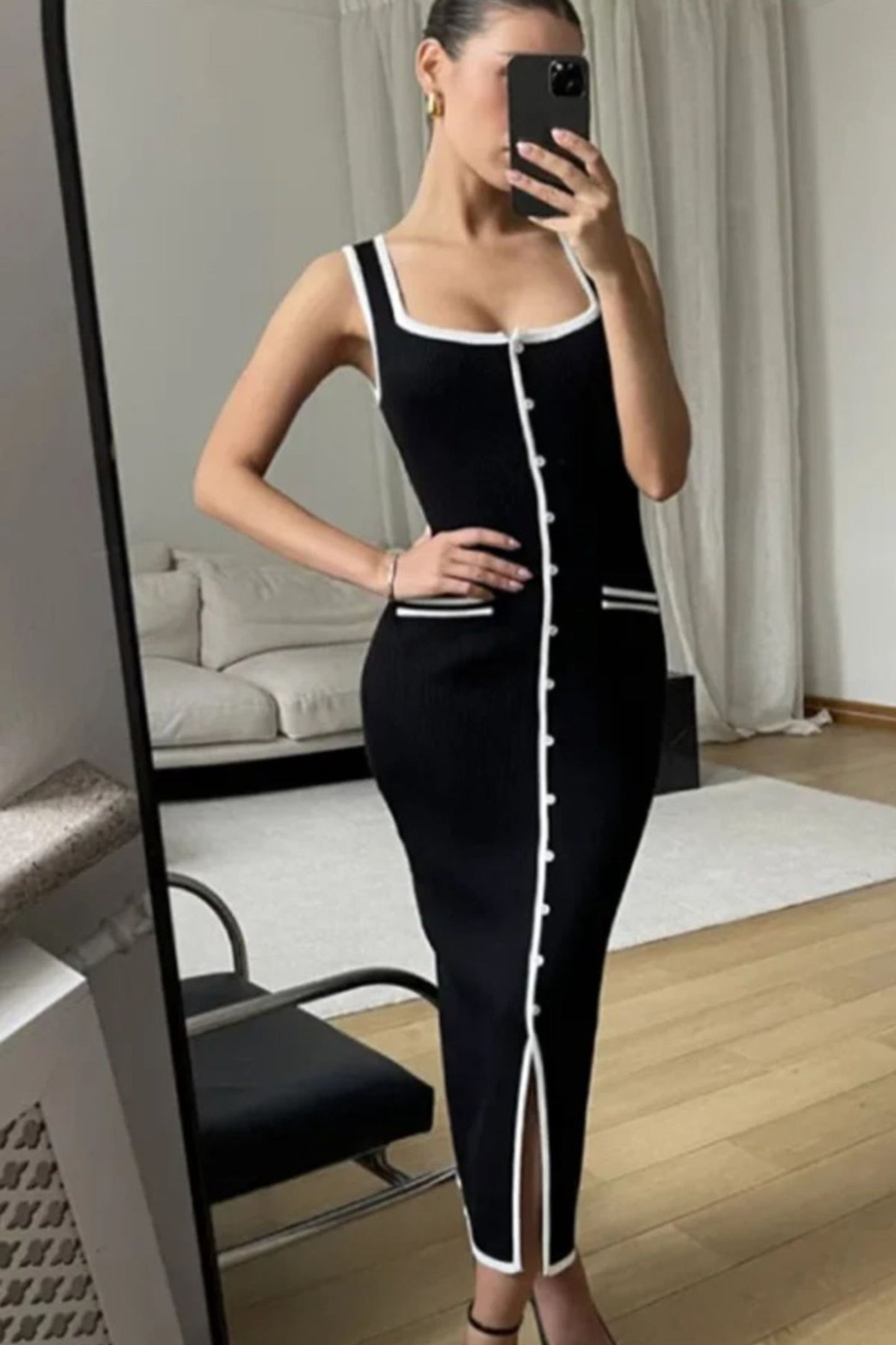 Monochromatic Aura Dress